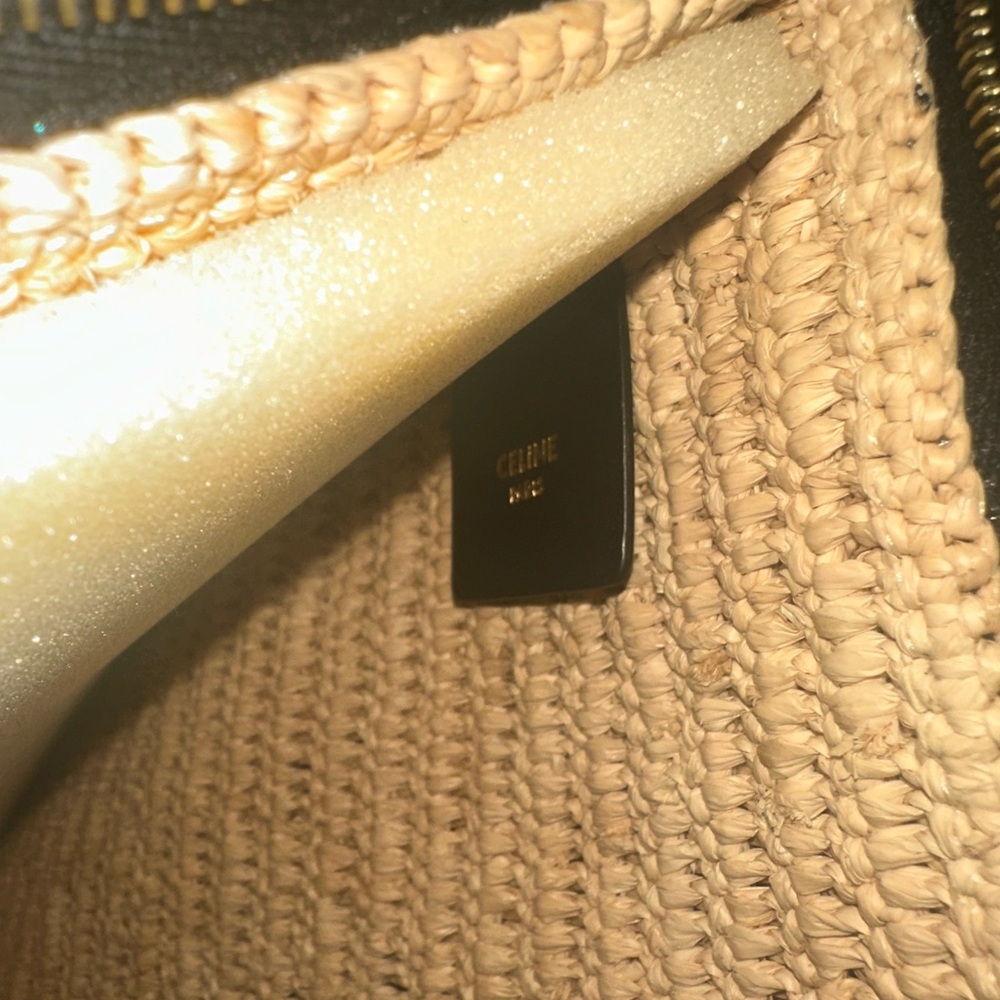 Celine Raffia Clutch - Picture 3 of 5